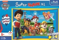 Trefl Puzzle Super Shape XL Tlapková patrola: Štěněcí kamarádi 104 dílků