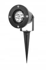 Iso Trade 9579 LED Projektor venkovní sněhové vločky