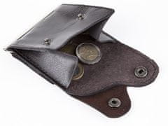 Galla G66 Pánská kožená peněženka hnědá