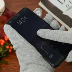Beltimore K29 Dámské dotykové rukavice světle šedé