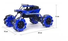 RS RC Auto NQD Drift Crawler 4WD 1:16 C333 modré