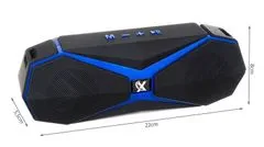 Izoksis 12275 Přenosný Bluetooth reproduktor s popruhem černomodrý