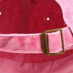 Galla Kšiltovka Vintage Unisex světle růžová