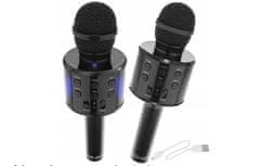 WSTER WS-858 Karaoke bluetooth mikrofon černý