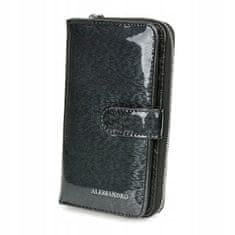 Alessandro Paoli G54 Dámská kožená peněženka RFiD černá