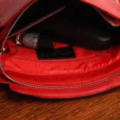Beltimore N15 Dámská kožená kabelka červená