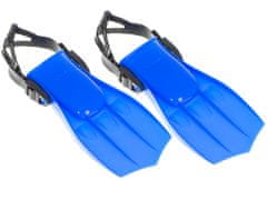 KIK KX5572 Dětské plavecké ploutve modré vel. S 17 - 20 cm