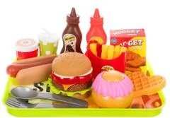 Iso Trade Plastový Fast food set pro děti