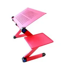 APT SL7B Flexibilní stolek pod Notebook růžový