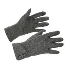 Beltimore K28 Dámské dotykové rukavice šedé