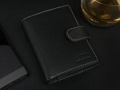 Alessandro Paoli K49 Pánská kožená peněženka černá