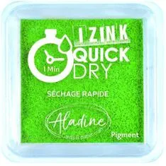 Aladine Razítkovací polštářek IZINK Quick Dry rychleschnoucí - zelený