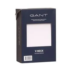 Gant Pánské tričko V neck bílé (901911988-110) - velikost XL