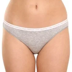 Calvin Klein 2PACK dámské kalhotky CK ONE šedé (QD3789E-8HT) - velikost XL