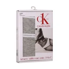 Calvin Klein 2PACK dámské kalhotky CK ONE šedé (QD3789E-8HT) - velikost XL