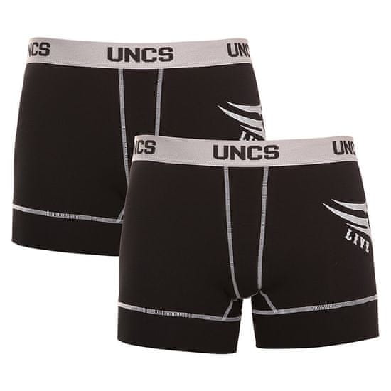 UNCS 2PACK pánské boxerky Wings III oversize