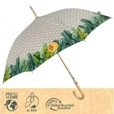 Perletti GREEN Dámský automatický deštník BANANO, 19129