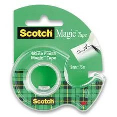3M Samolepicí páska Scotch Magic Invisible 19 mm x 7,5 m, s odvíječem