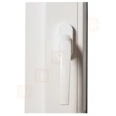 TROCAL Plastové dveře | 90x210 cm (900x2100 mm) | bílé | balkónové | otevíravé i sklopné | pravé