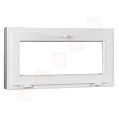 TROCAL Plastové okno | 90x60 cm (900x600 mm) | bílé | sklopné