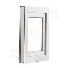 TROCAL Plastové okno | 140x60 cm (1400x600 mm) | bílé | sklopné