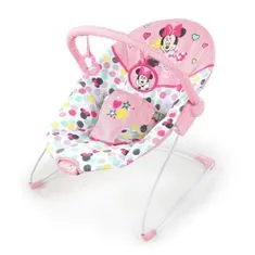 Disney Baby Lehátko vibrující Minnie Mouse Spotty Dotty 0m+ do 9 kg