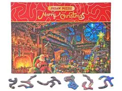 Mikro Trading Puzzle Vánoce 75x50 cm 468 dílků v krabičce