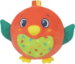 Clementoni BABY Plyšový míček Ptáček s chrastítkem