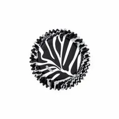 Wilton Barevné košíčky Zebra 36 ks -