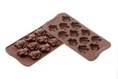 Silikomart Silikonová forma na čokoládu – velikonoční zvířátka -