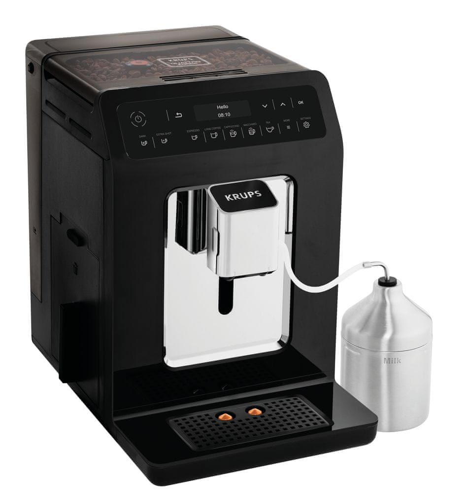 Levně Krups automatický kávovar Evidence EA891810 černý
