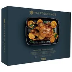 MasterClass Pekáč na husu s roštem nepřilnavý 40 x 28 cm, MasterClass