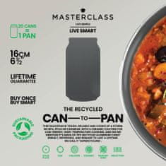 MasterClass Omáčník 20 cm indukční nepřilnavý Can-to-Pan vč. poklice, MasterClass