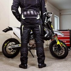 W-TEC Moto kalhoty Aircross Barva černo-zlatá, Velikost 6XL