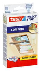 Tesa Insect Stop síť proti hmyzu Comfort do střešního okna 1,2×1,4 m bílá 55881-00020-00