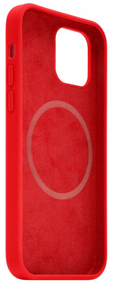 FIXED Zadní kryt MagFlow s podporou MagSafe pro Apple iPhone 14 Pro Max, FIXFLM-931-RD, červený