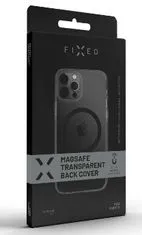 FIXED Zadní kryt MagPurity s podporou Magsafe pro Apple iPhone 15 FIXPURM-1200-BK, čirý