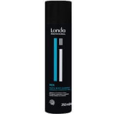 Londa Men Hair & Body Shampoo - energizující vlasový a tělový šampon pro muže 250ml