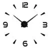 Aga Nástěnné hodiny velké 80-120cm černé