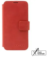 FIXED Kožené pouzdro typu kniha ProFit pro Apple iPhone 14 Plus, FIXPFIT2-929-RD, červené - zánovní