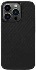 EPICO Hybridní karbonový kryt magnetický - MagSafe kompatibilní iPhone 14 Plus (6,7") - černá 69410191300002 - černá