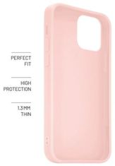 FIXED Zadní pogumovaný kryt Story pro Apple iPhone 14 Plus, růžový
