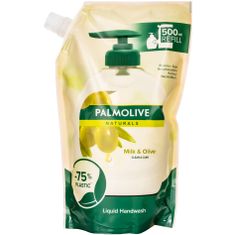 Palmolive Naturals Milk & Olive - tekuté mýdlo k doplňování 500ml