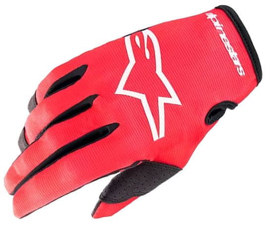 Alpinestars Motokrosové rukavice Radar red/white