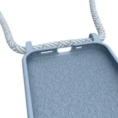 Artwizz ArtWizz HangOn Silicone kryt pro iPhone 12 Pro Max se šňůrkou, modrý
