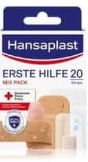 Hansaplast, Erste Hilfe, směs omítek, 20 kusů