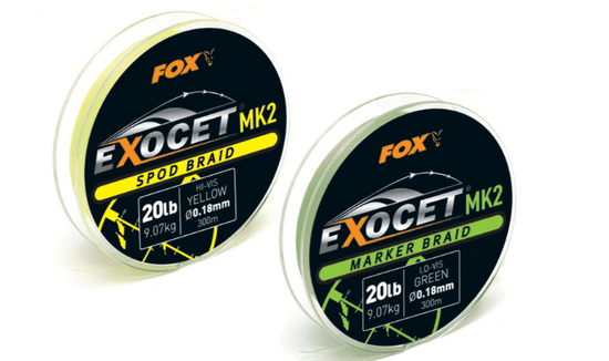 Fox Exocet MK2 Spod Braid 0,18mm 20lb 300m
