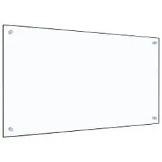 Vidaxl Kuchyňský panel průhledný 90 x 50 cm tvrzené sklo