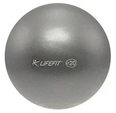 LIFEFIT Míč OVERBALL LIFEFIT 20cm, stříbrný