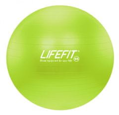 LIFEFIT Gymnastický míč LIFEFIT ANTI-BURST 55 cm, zelený